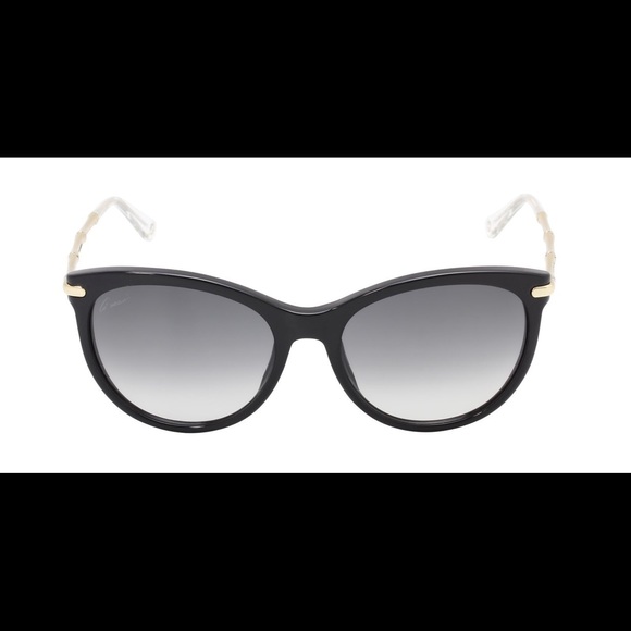 Gucci GG3771S Black Bamboo Sunglasses